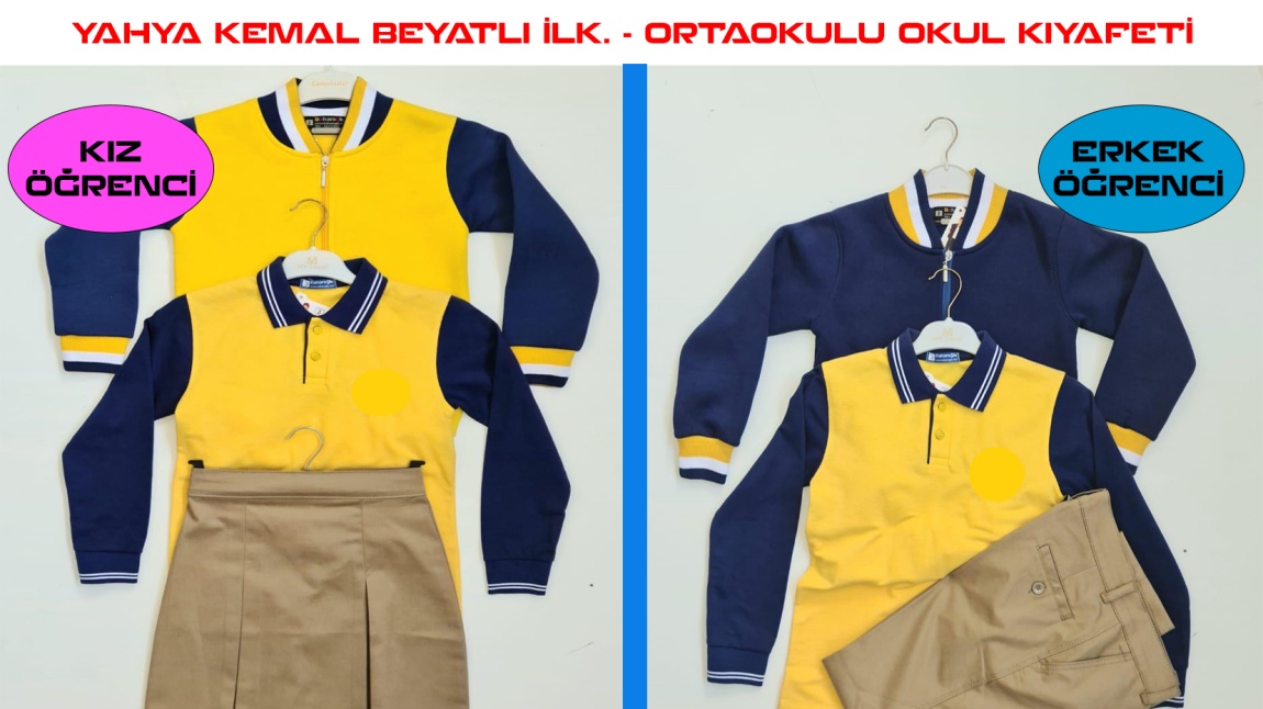 2025-2026 EĞİTİM-ÖĞRETİM YILI OKULUMUZ ÖĞRENCİLERİNİN GİYECEĞİ OKUL KIYAFETİ.